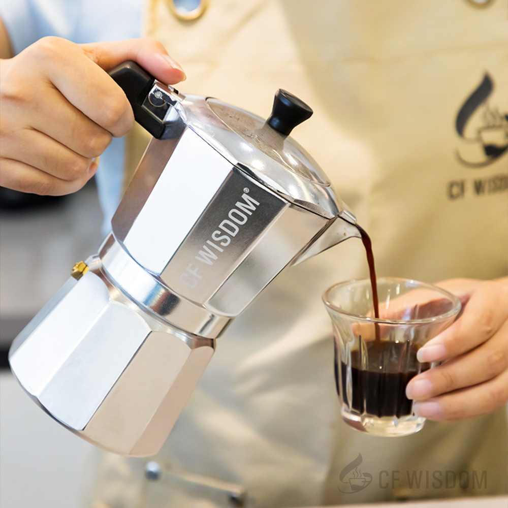 Coffee Equipment For Camping - CF WISDOM Classic Italian Style Moka