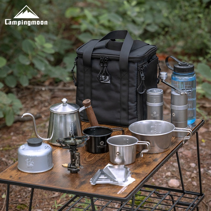 Coffee Equipment For Camping - CAMPINGMOON BKXD-5F-B Small Card Stove Gas