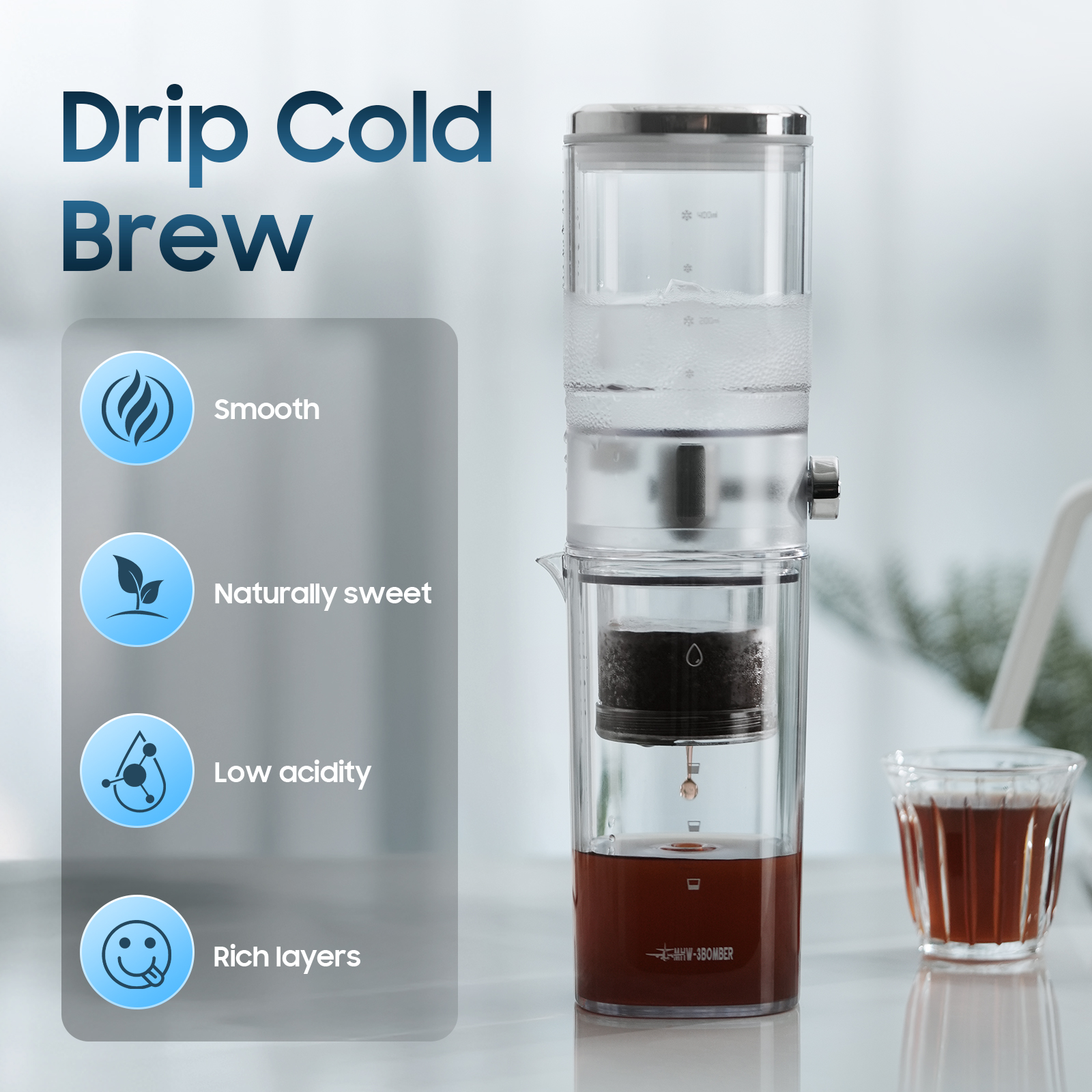 MHW-3BOMBER Iced Coffee Maker  - Coffee Equipment For Camping review and price