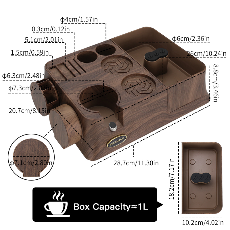 KISSHOME Espresso Tamper Stati - Coffee Equipment Holder review and price