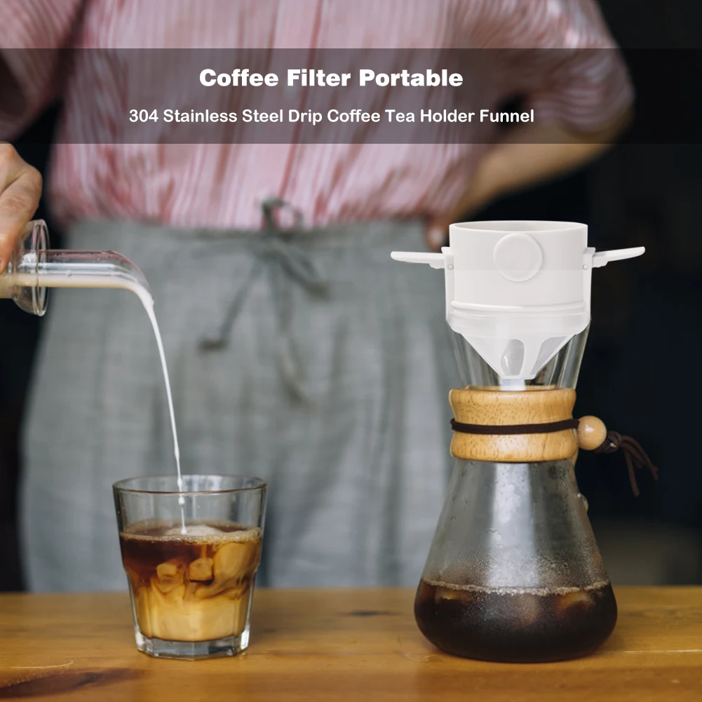 Foldable Portable Coffee Filte - Coffee Equipment Holder review and price