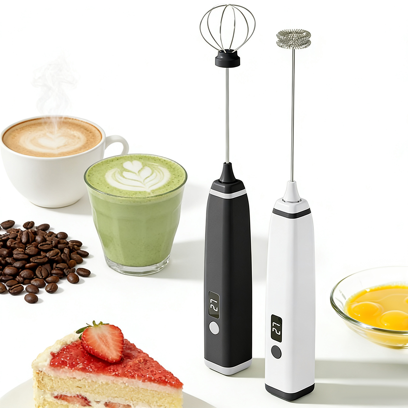 Cordless Handheld Milk Frother - Coffee Equipment For Camping review and price