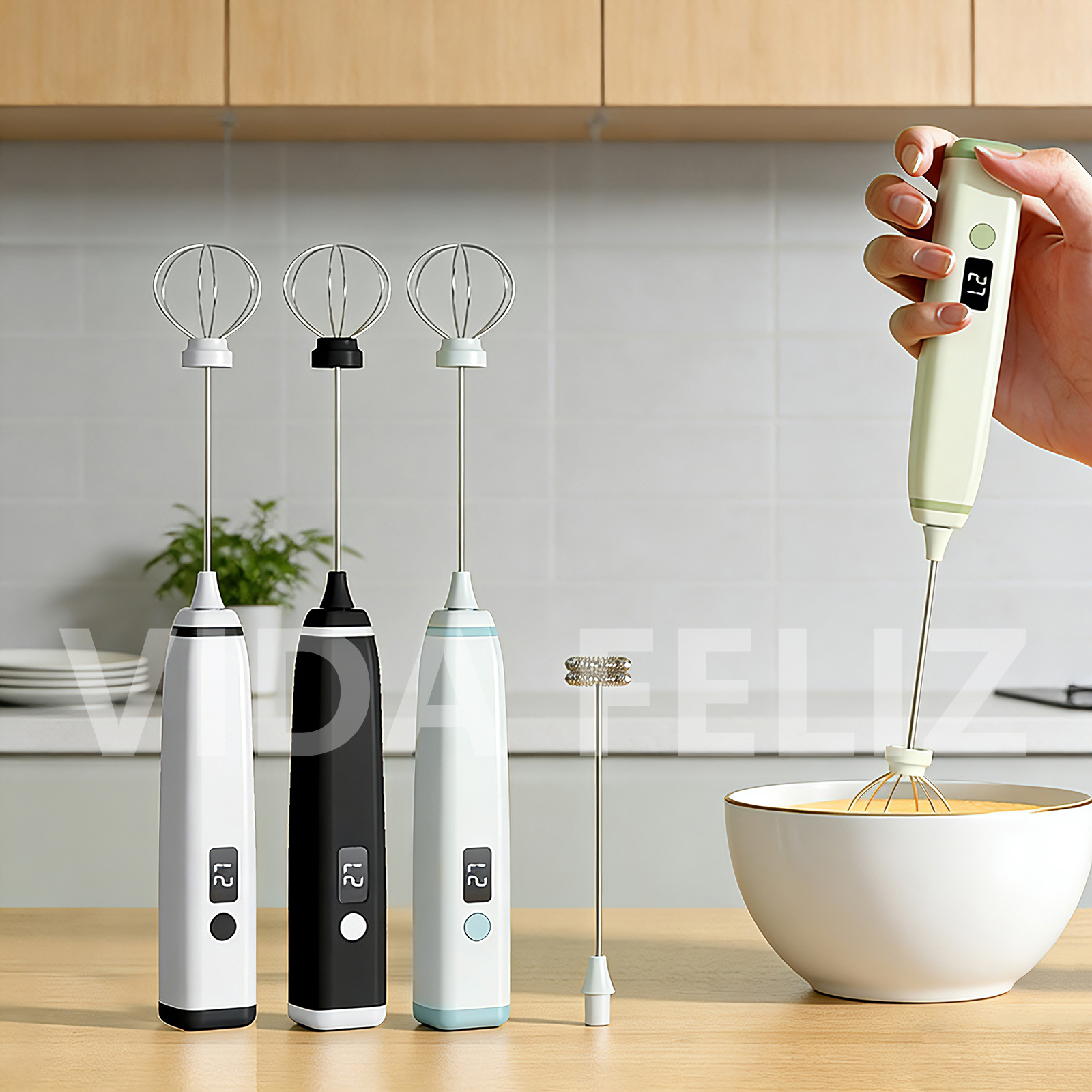 Cordless Handheld Milk Frother - Coffee Equipment For Camping review and price