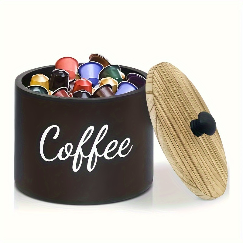 1pc Storage Container, Wooden  - Coffee Equipment Rack review and price