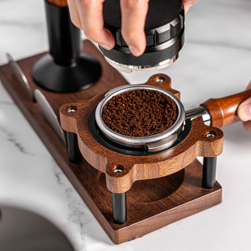 JUSTINLAU 51/53/54/58mm Wood C - Coffee Equipment Holder review and price
