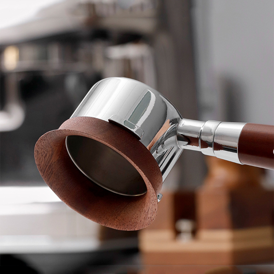 51/58mm Coffee Dosing Cup Waln - Dosing Funnel Ring review and price
