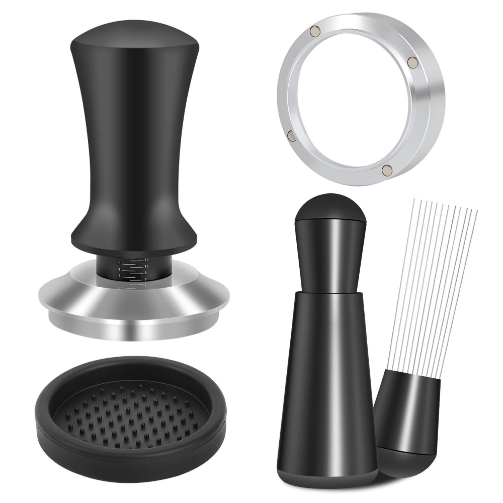 Coffee Accessories 4Pcs 51mm E - Dosing Funnel Ring review and price