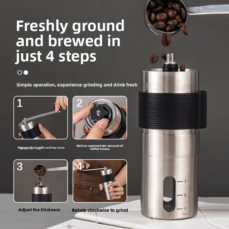 Portable Hand cranked Coffee M - Coffee Equipment For Camping review and price
