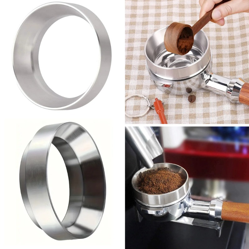 Stainless Steel Espresso Dosin - Dosing Funnel Ring review and price