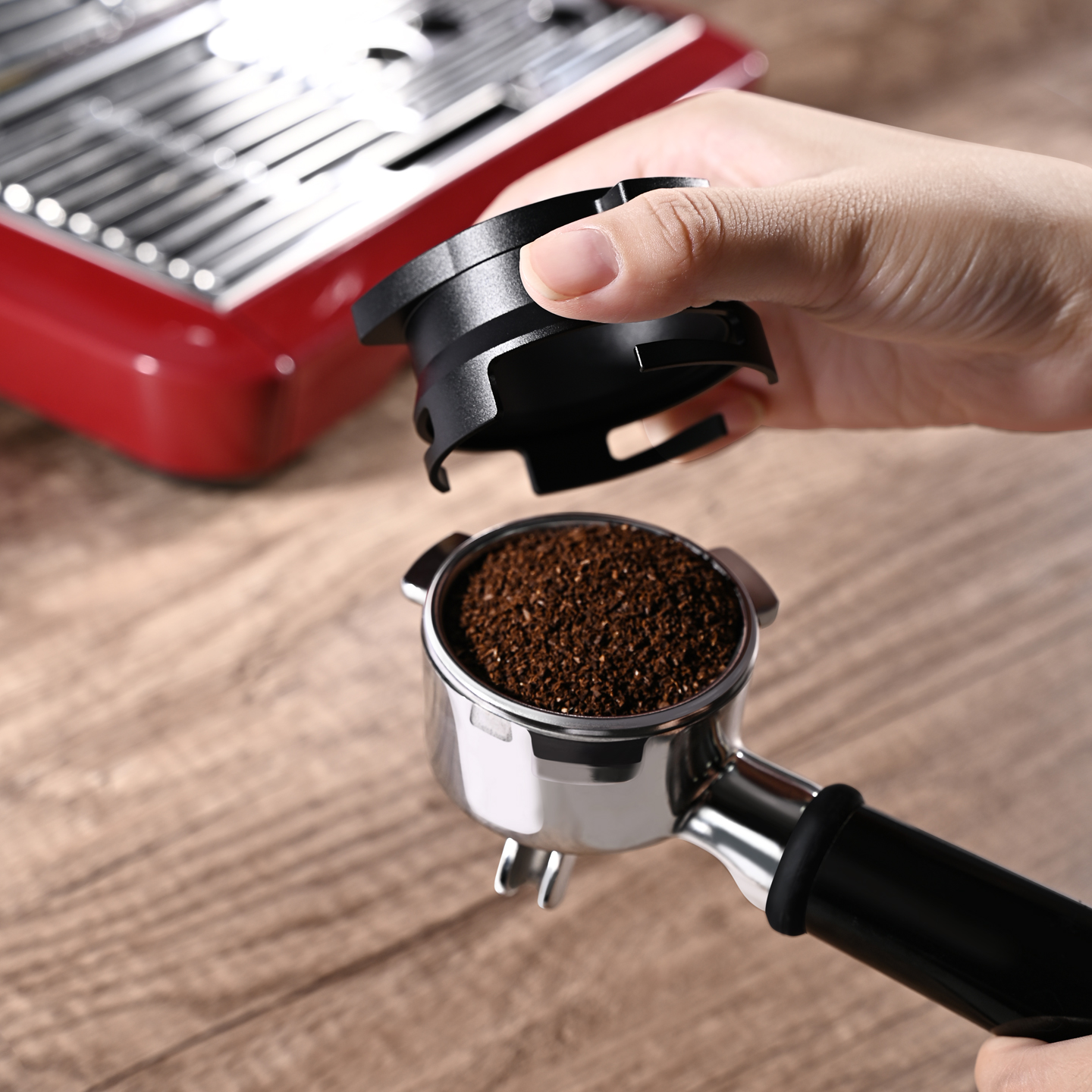 54mm Coffee Powder Receiving D - Dosing Funnel Ring review and price