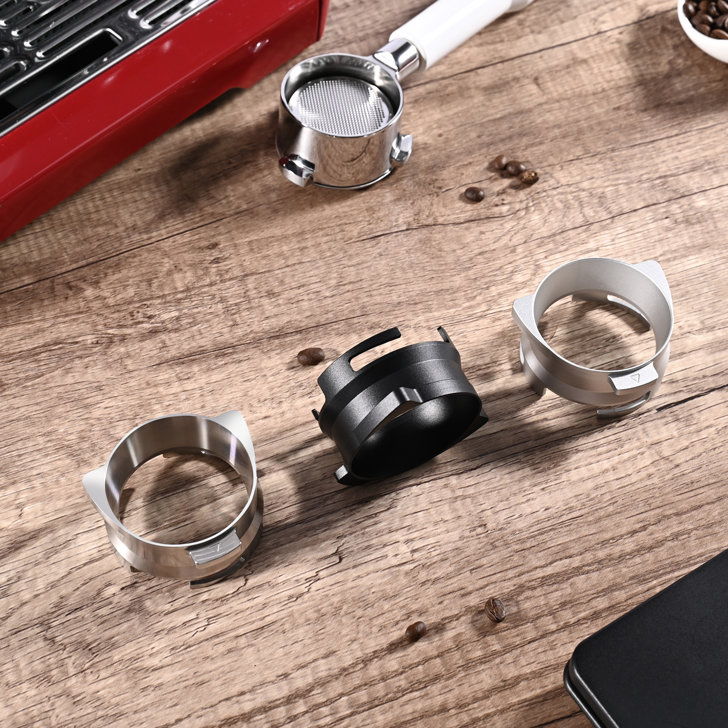 54mm Coffee Powder Receiving D - Dosing Funnel Ring review and price
